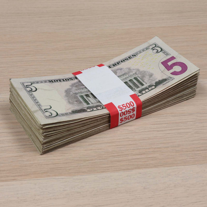 All Denomination ✔️RealAged™ Full Print New Series Stacks Pack - Prop Money Inc.