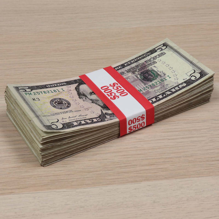 All Denomination ✔️RealAged™ Full Print New Series Stacks Pack - Prop Money Inc.