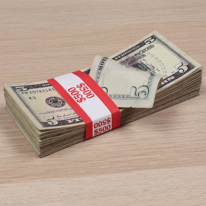 All Denomination ✔️RealAged™ Full Print New Series Stacks Pack - Prop Money Inc.