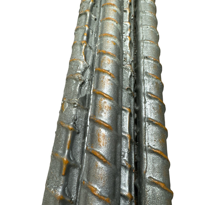 48 Inch Foam Rubber Deformed Steel Rebar Action Prop with Bendable Core - Prop Money Inc.