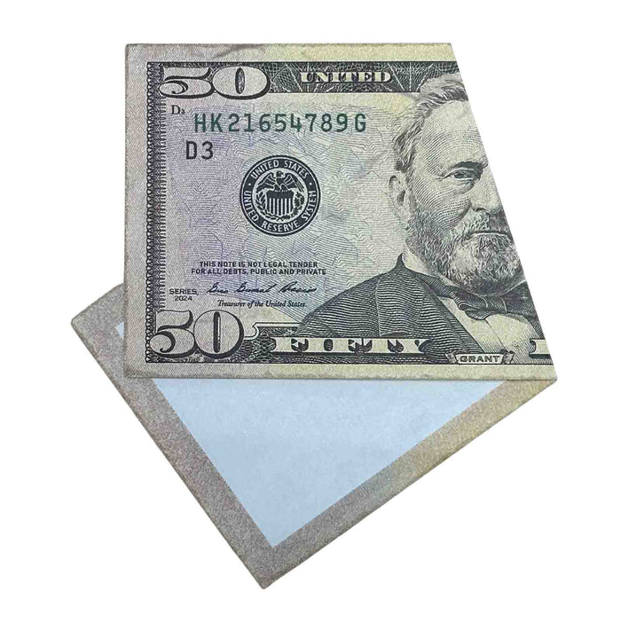 $50 Close-Up ✔️RealAged™ New Series Bills – Realistic Hero Prop Money - Prop Money Inc.