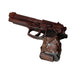 Foam Rubber Beretta 9mm Semi Automatic Style Inert Handgun Prop - Prop Money Inc.