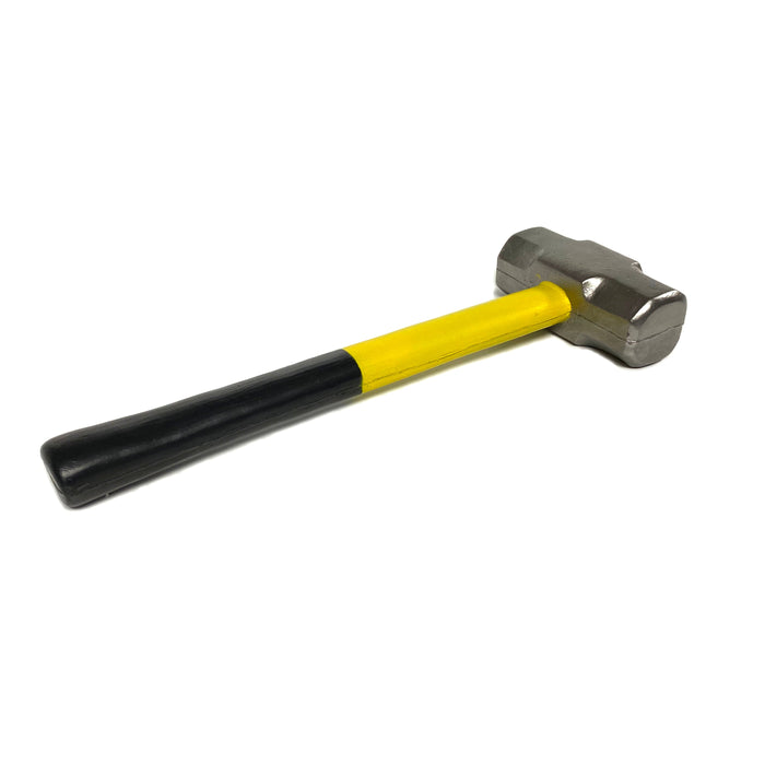 Foam Rubber Roughneck Mini Sledgehammer Prop 16 Inch  - Black and Yellow - Prop Money Inc.