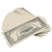 $500 Full Print 1990s Series Stack - PropMoney.com