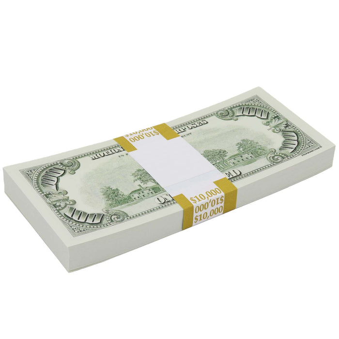 $150,000 Full Print 1990s Series Prop Money Stacks - Prop Money Inc.